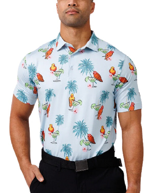 Pargarita Waggle Performance Golf Polo