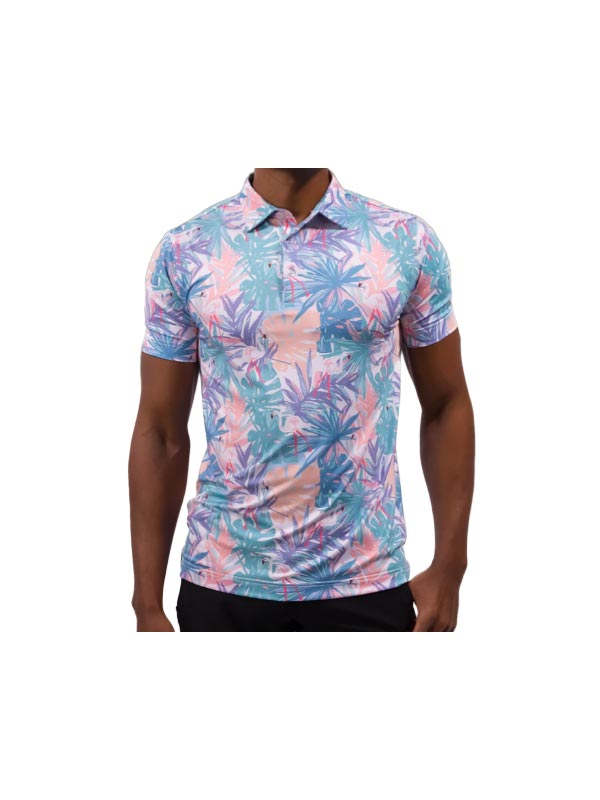 Fairway Flamingle Waggle Golf Polo 25