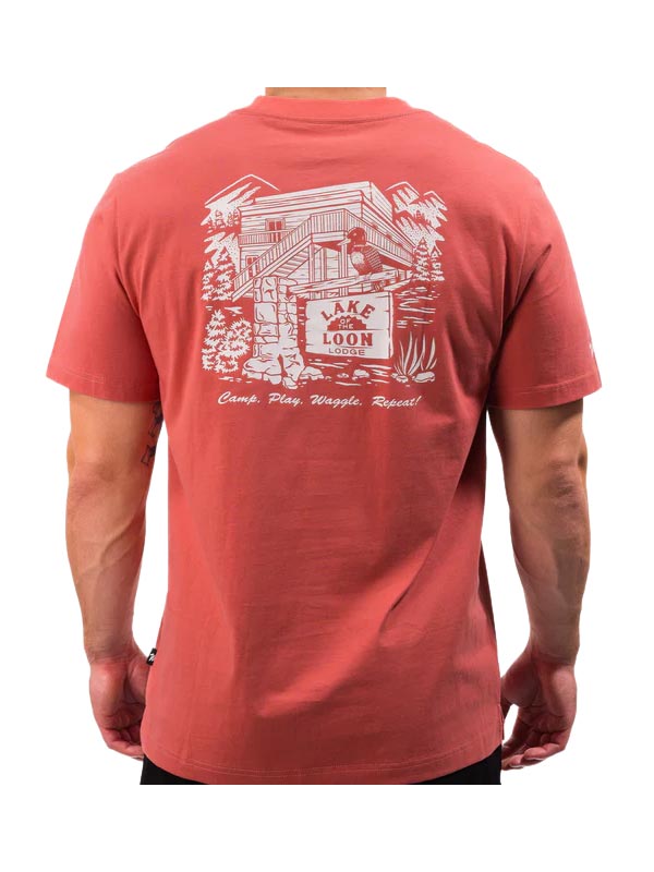 Loon Lodge Waggle Graphic T-Shirt