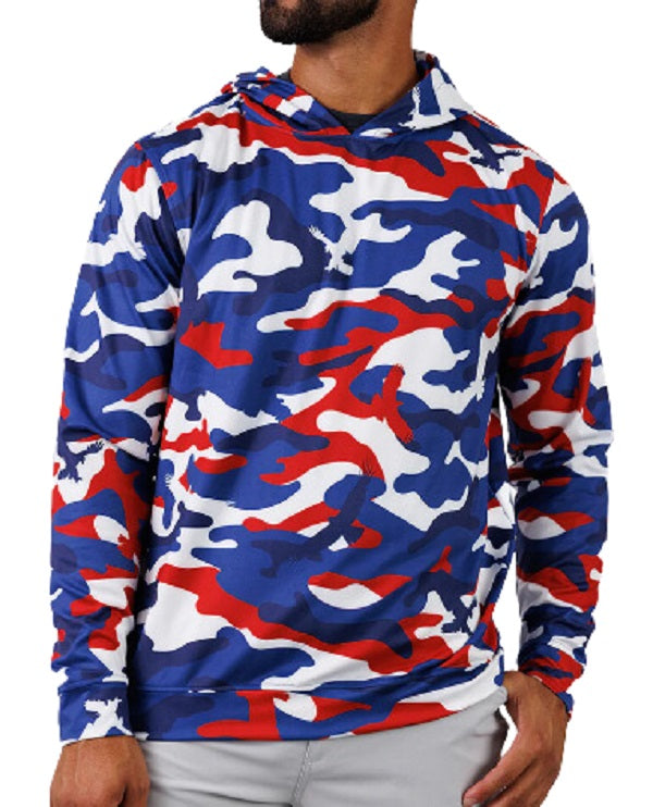 Freedom Camo Waggle Light Hoodie