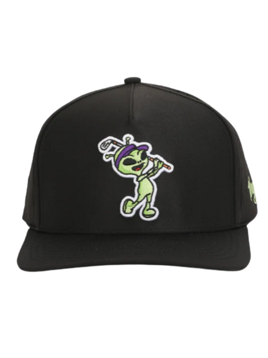 Mars Approaches Waggle Snapback Hat 26