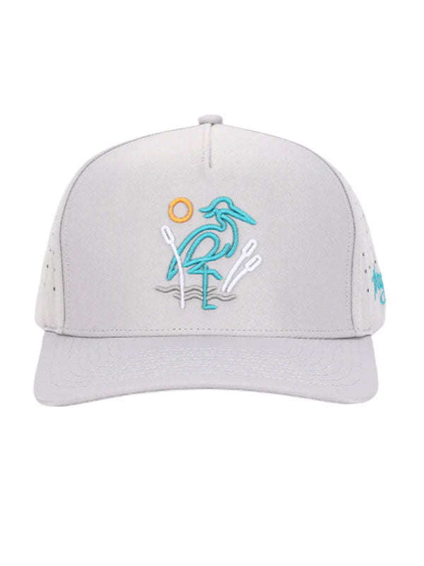 Great Blue Waggle Snapback Hat 25