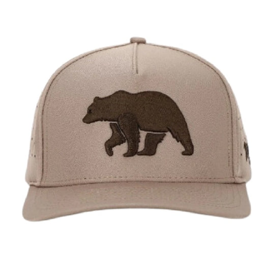 Brown Bear Waggle Snapback Hat