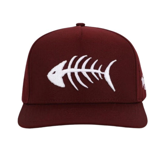 Fish Bone Waggle Snapback Hat