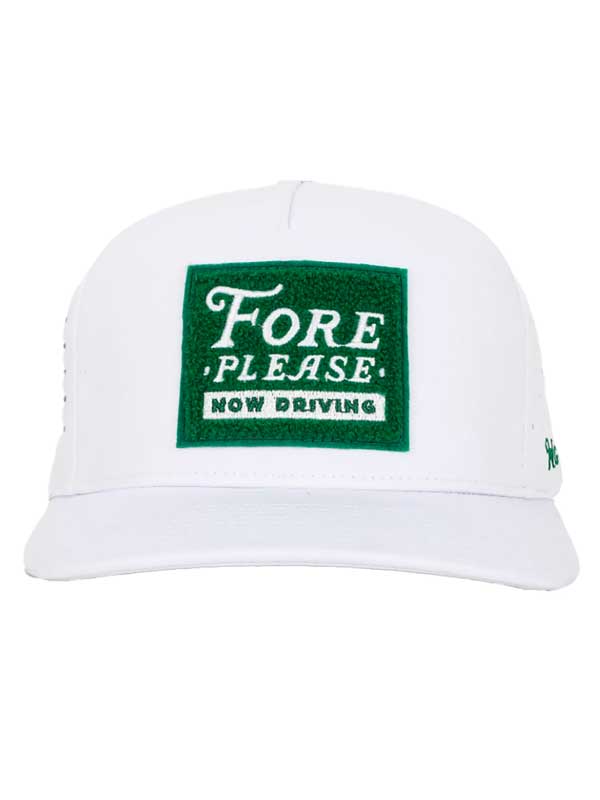 FORE Please Waggle Snapback Hat