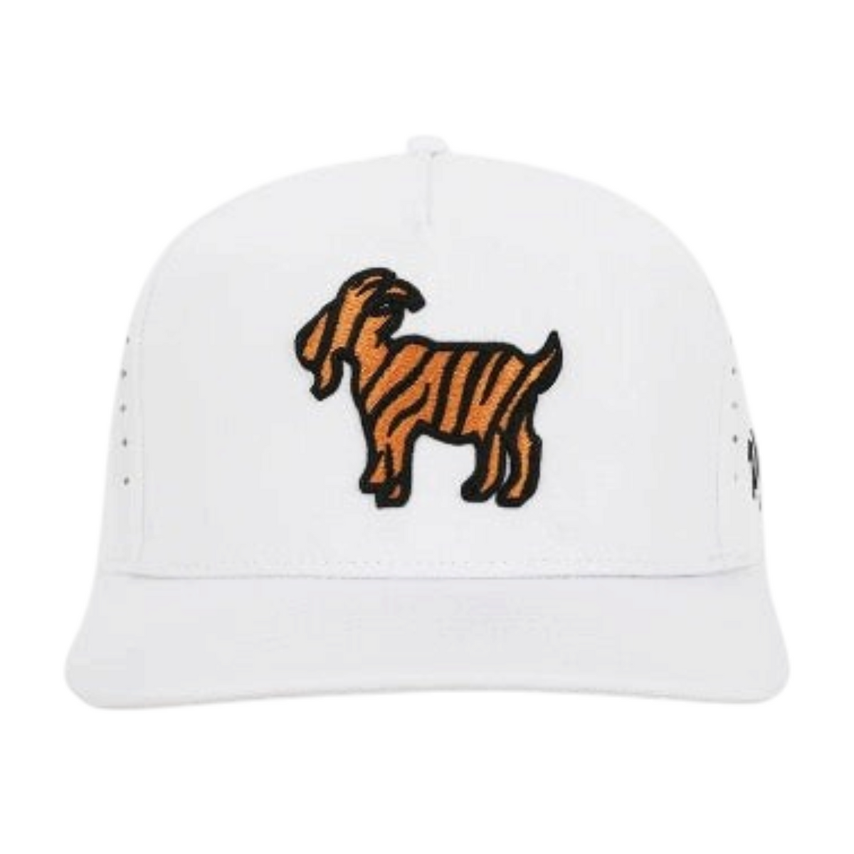 GOAT White Waggle Snapback Hat