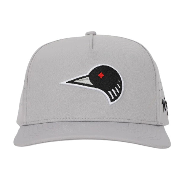 Loon 2.0 Grey Waggle Snapback Hat