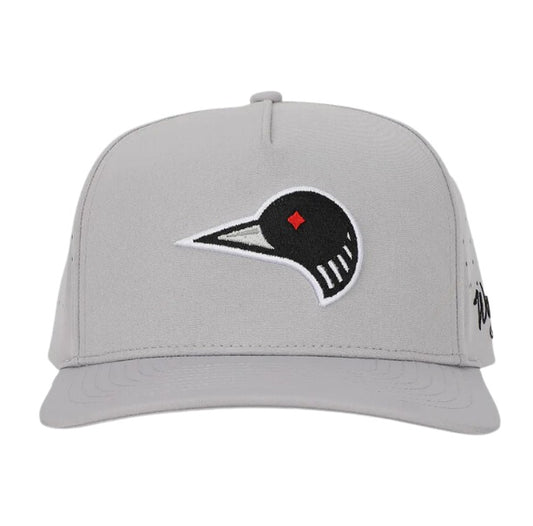 Loon 2.0 Grey Waggle Snapback Hat