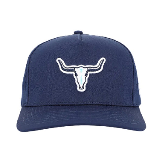 Skulled Waggle Snapback Hat
