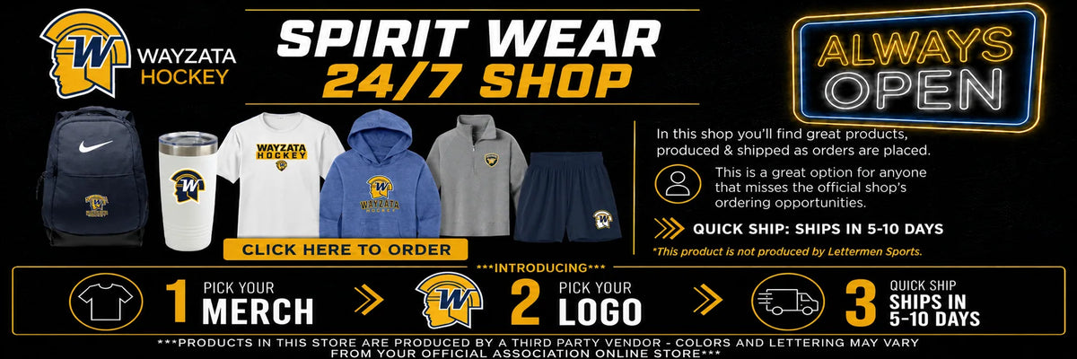 Wayzata Hockey 24/7 Shop