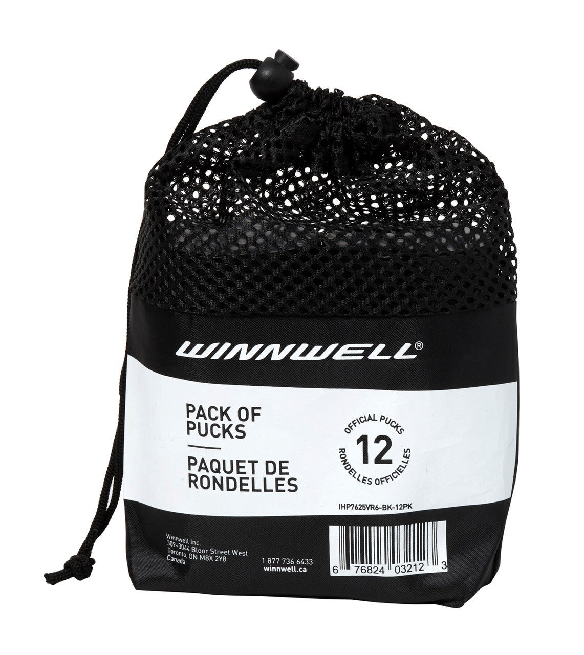 Winnwell 12 Pack of Pucks