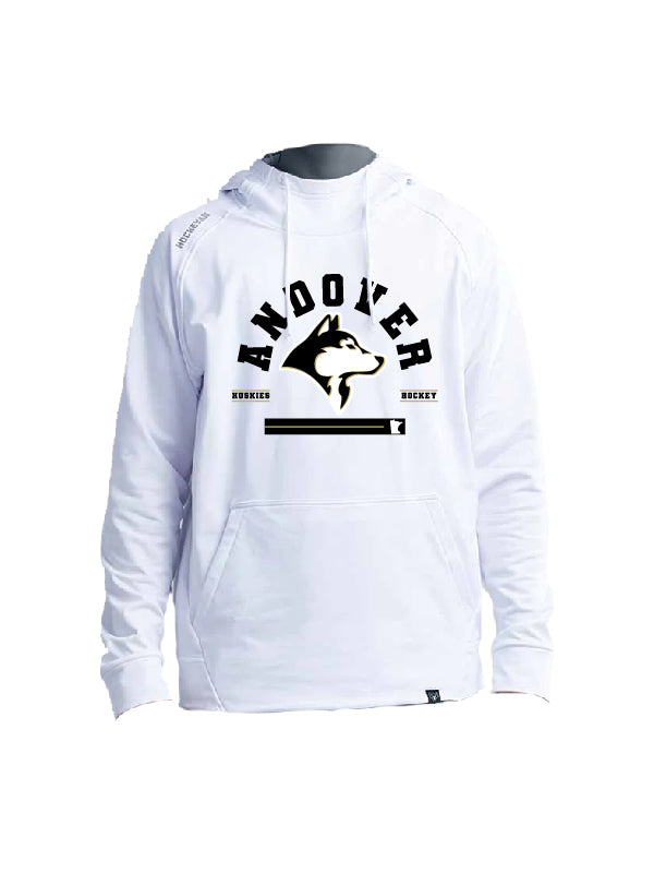 Andover - White Hockeyak Playmaker Hooded Sweatshirt