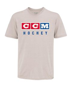 CCM Classic Tri Blend Senior Short Sleeve Tee Shirt