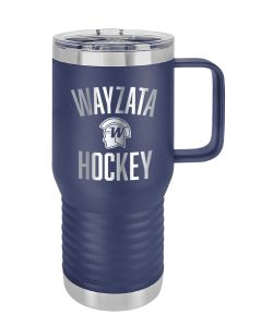 Wayzata Community Hockey 20oz Travel Mug