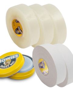 Howies Wax Pack Hockey Tape - 3 Clear/2 White/1 Wax