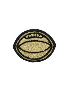 Fridley Vegas Gold Football (Big) Chenille Award Symbol