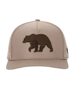 Brown Bear Waggle Snapback Hat