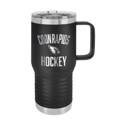 Coon Rapids Community Hockey 20oz Travel Mug