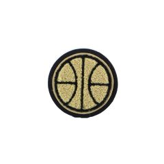Fridley Vegas Gold Basketball Chenille Awards Symbol