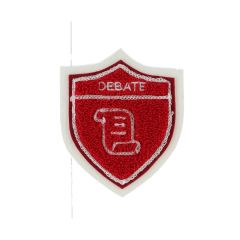 Spring Lake Park Debate Shield Chenille Award Symbol